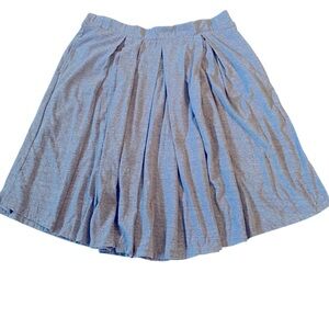 LuLaRoe MADISON Skirt Pockets Blue size M NWT